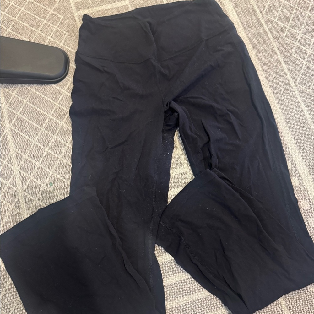 Lululemon Black mini flare leggings
